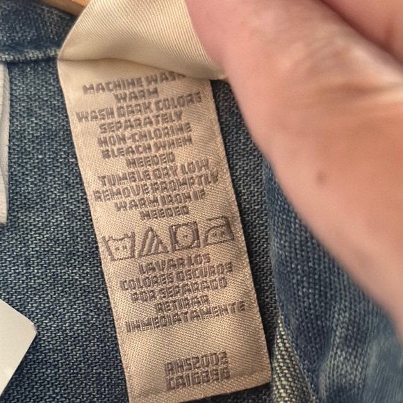 NWT Liz Claiborne Liz Wear Jean Jacket Sz M - Picture 5 of 12